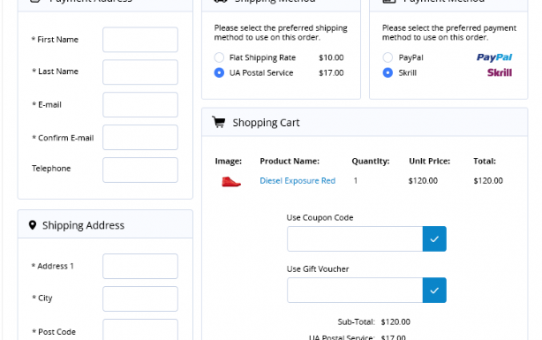 Opencart Ajax Tek Sayfa Ödeme Modülüne Otomatik Mesafeli Satış Sözleşmesi Ekleme