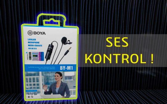 Boya BY-M1 Yaka Mikrofonu İncelemesi